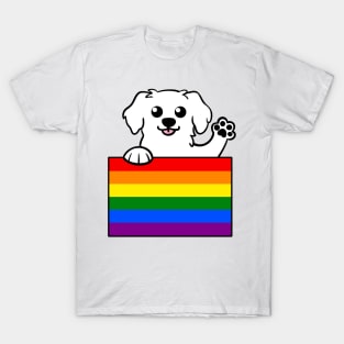 Love is Love Puppy - White v2 T-Shirt